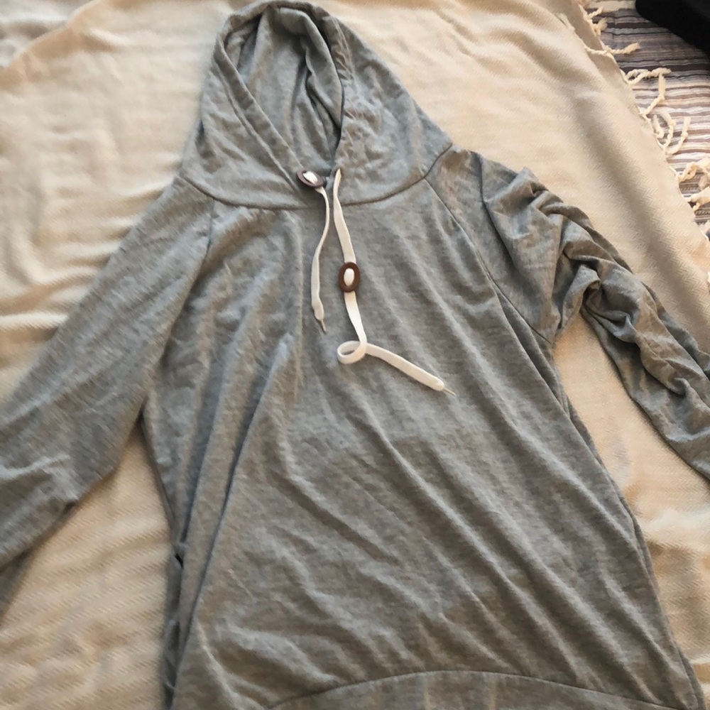 Lightweight grey sweatshirt